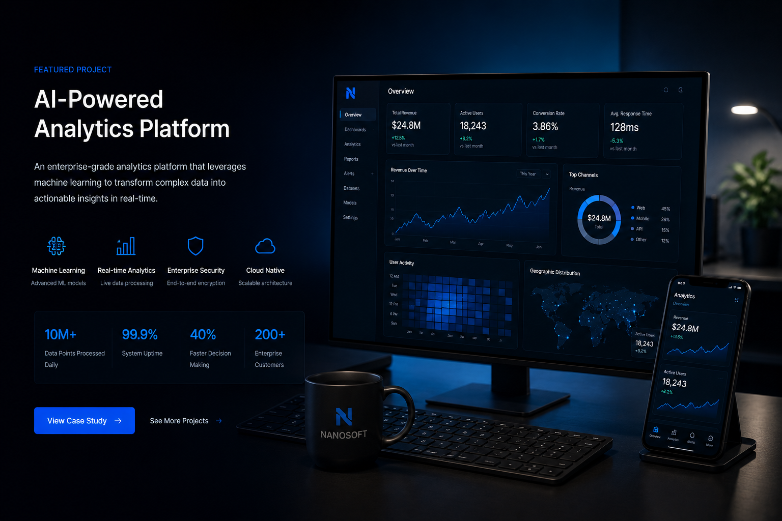 Parteneriat tehnologic Nanosoft NetPrime